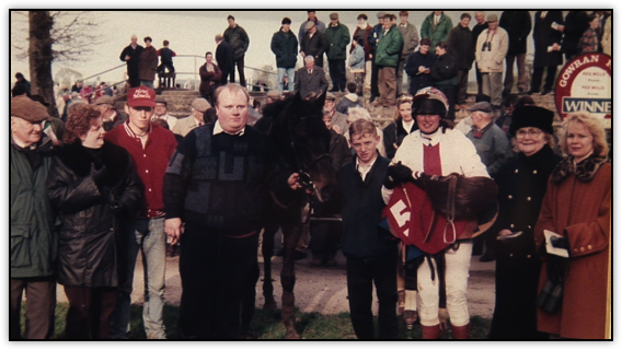 Family day at the races for the Nallen Family.