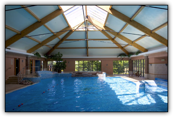 Relax in the 20 mitre pool at minella.