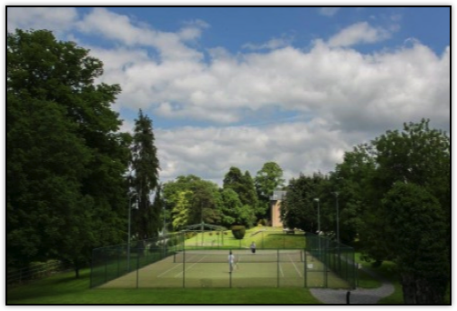 Tennis Courts at Minella.